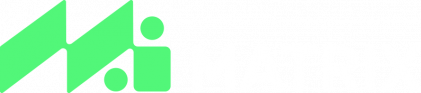 Matrix logo - green and white